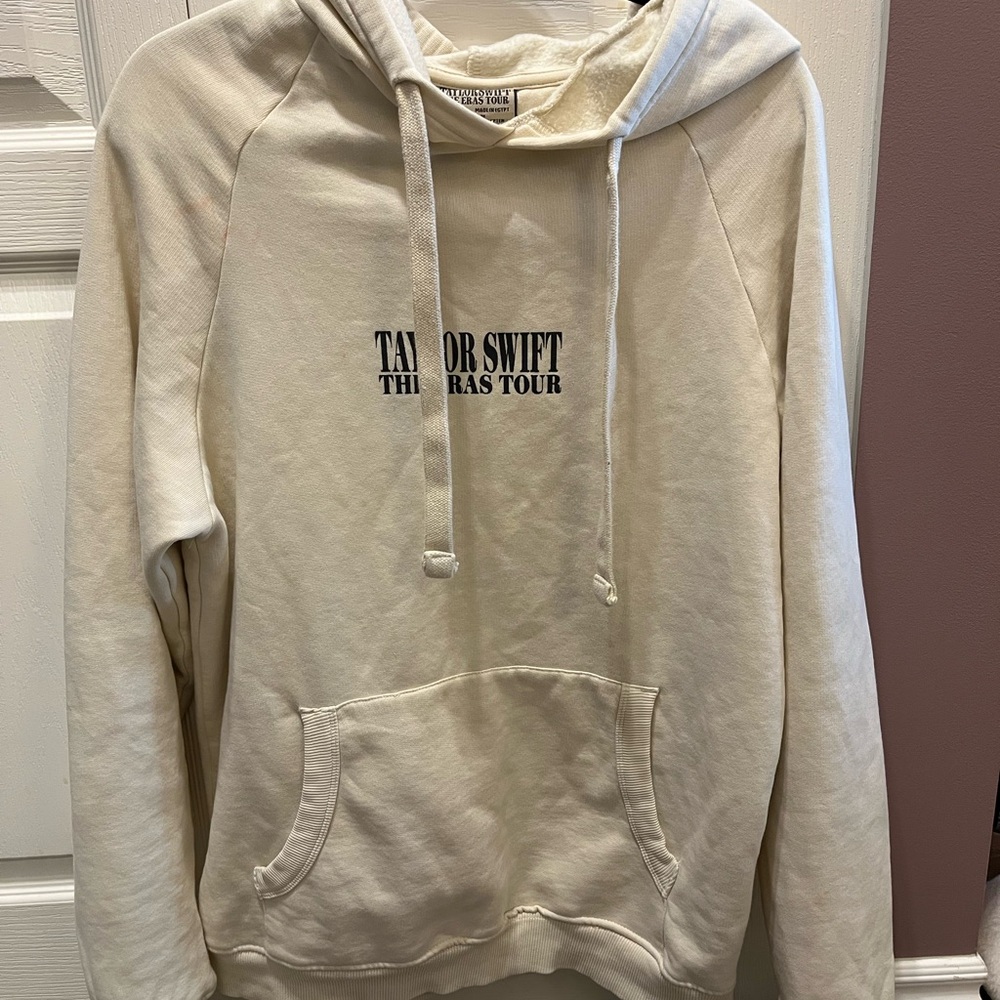 Taylor Swift The Eras Tour Cream Hoodie